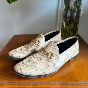 Gucci Princeton Madison de L’Amour Loafers Mens Size 9